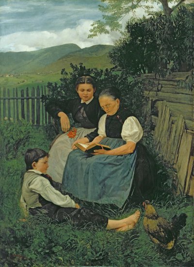 The End of the Day by Hans Thoma